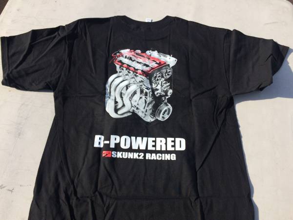 SKUNK2 B-power T-shirt Mサイズ Tシャツ USDM B16A B18C ACURA シビック インテグラ 正規輸入品 即納_バックプリント