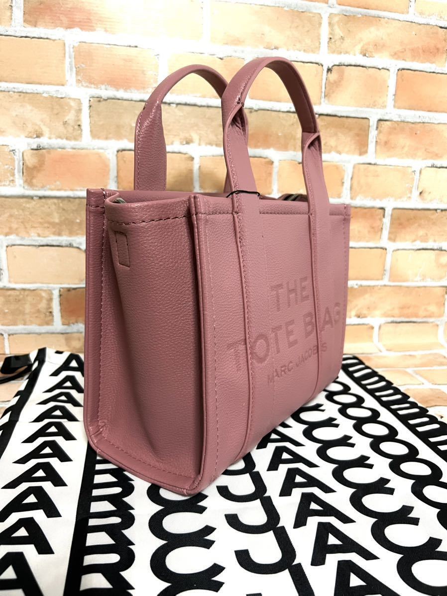 MARC JACOBS マークジェイコブス レザー ミニ トートバッグ ショルダーバッグ LILAS 993_画像4