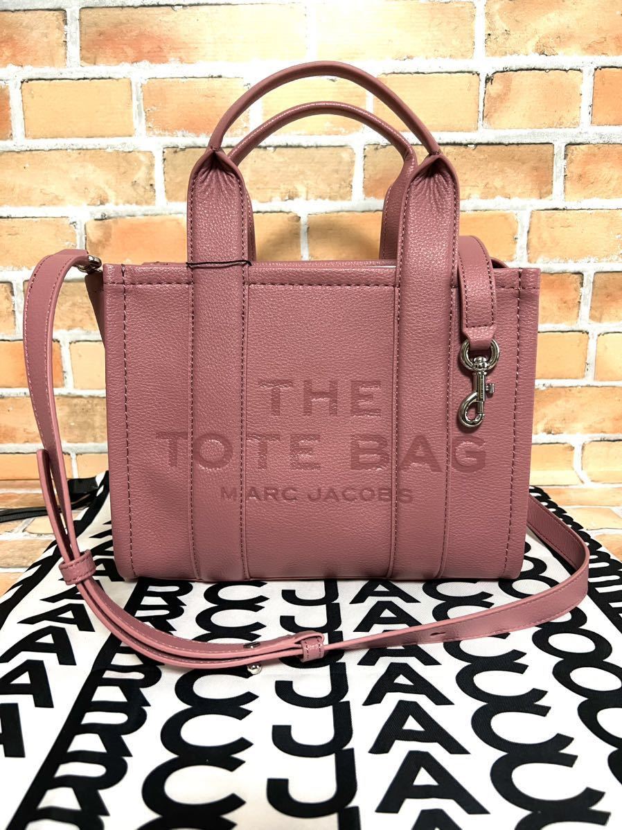 MARC JACOBS マークジェイコブス レザー ミニ トートバッグ ショルダーバッグ LILAS 993_画像8