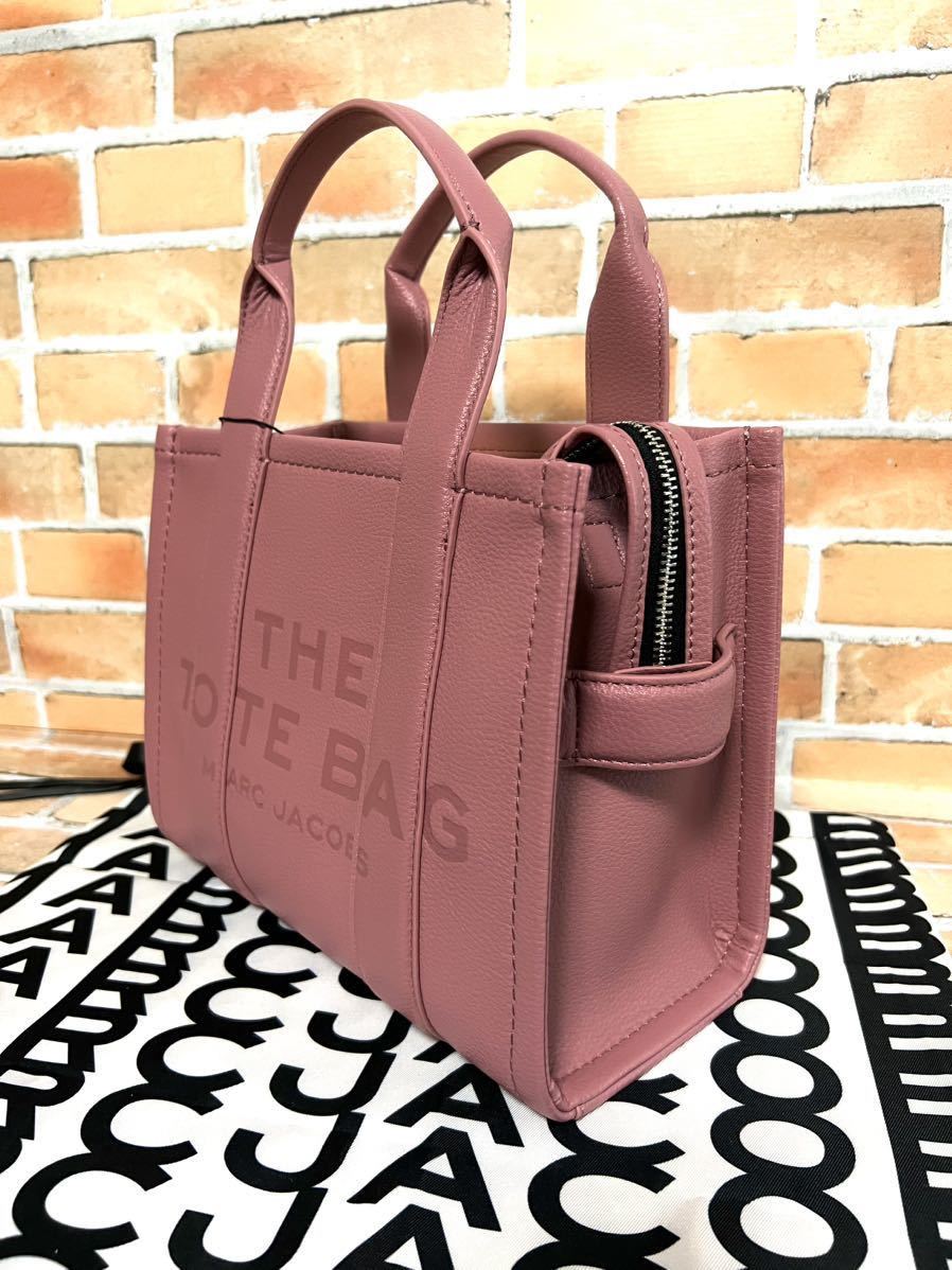 MARC JACOBS マークジェイコブス レザー ミニ トートバッグ ショルダーバッグ LILAS 993_画像5