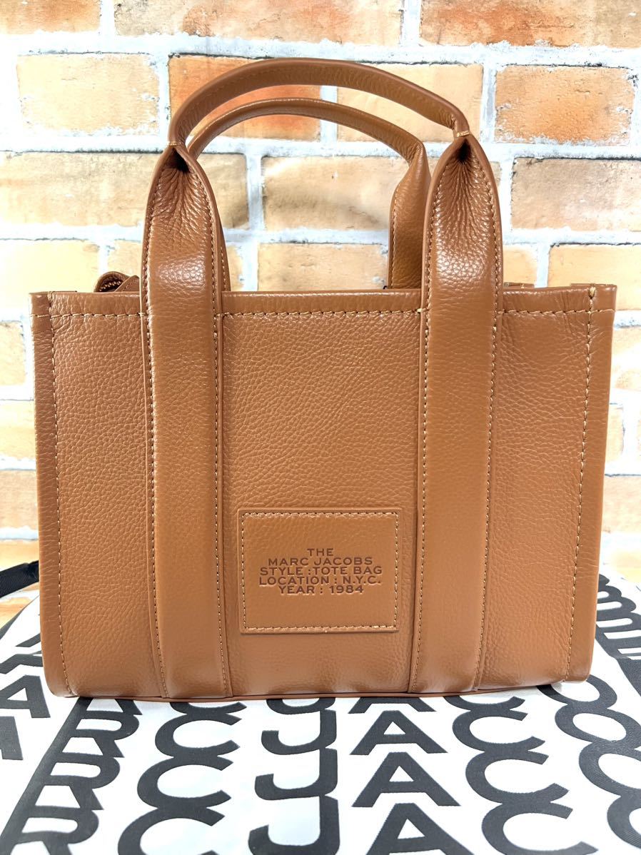 新品 未使用]MARC JACOBS マークジェイコブス レザー ミニ トート