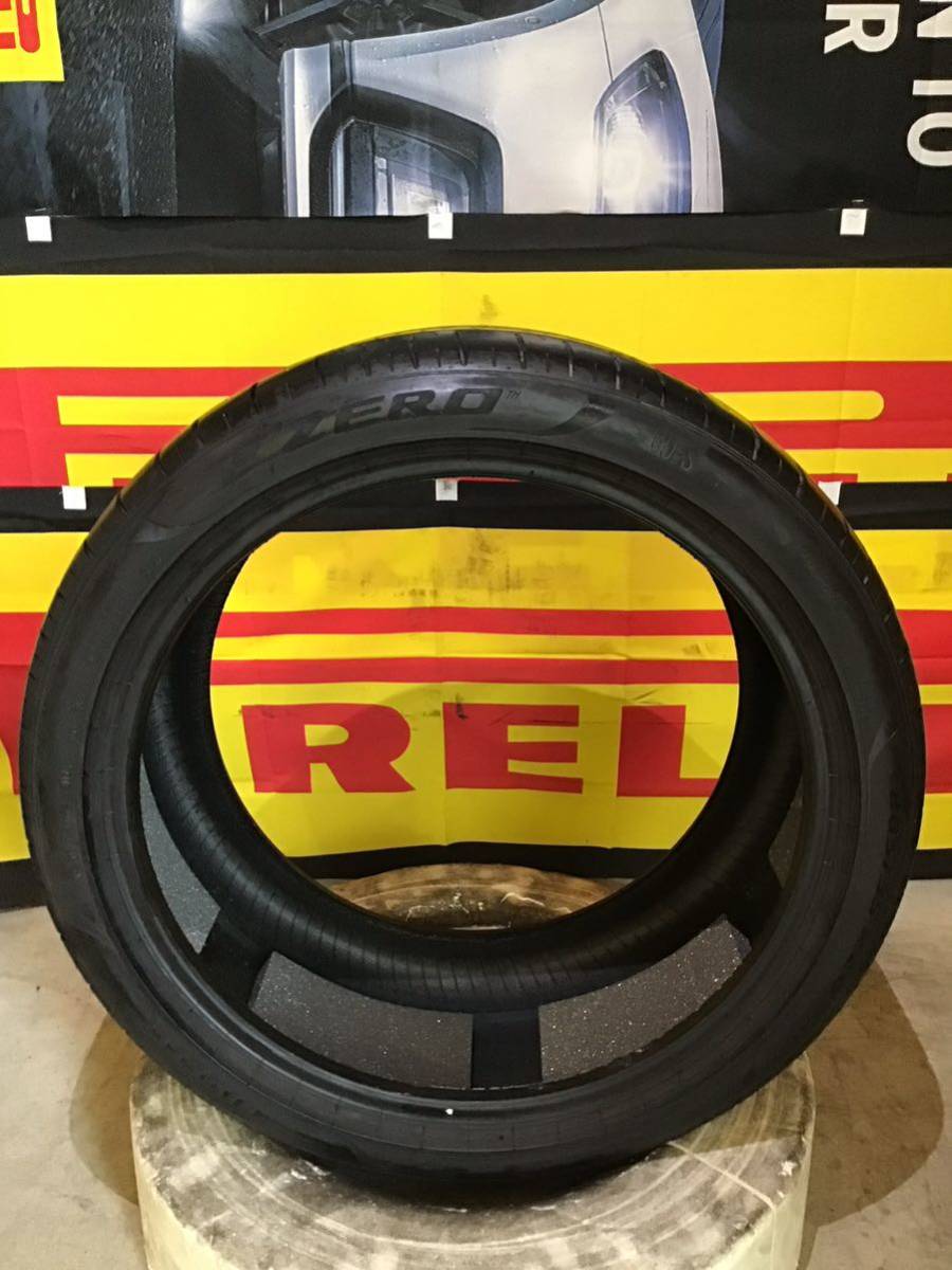 PIRELLI P-ZERO ピレリー　メルセデス承認MOマーク有 285/35R20 104Y 2022年製造 バリ溝中古品1本_画像1