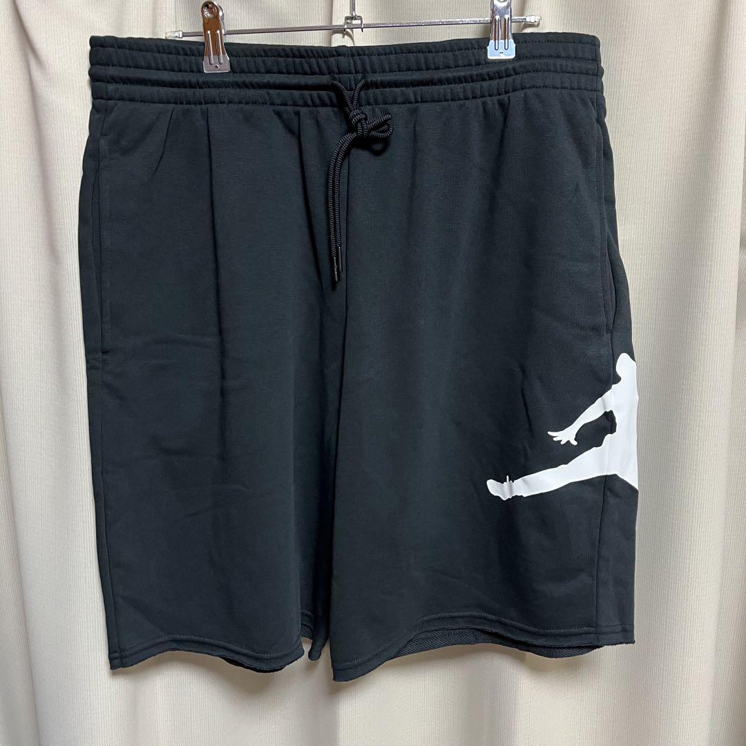 黒 ナイキ ジョーダン ハーフパンツ 2XL スウェット ショーツ 黒 ナイキ ジョーダン ハーフパンツ 2XL スウェット ショーツ