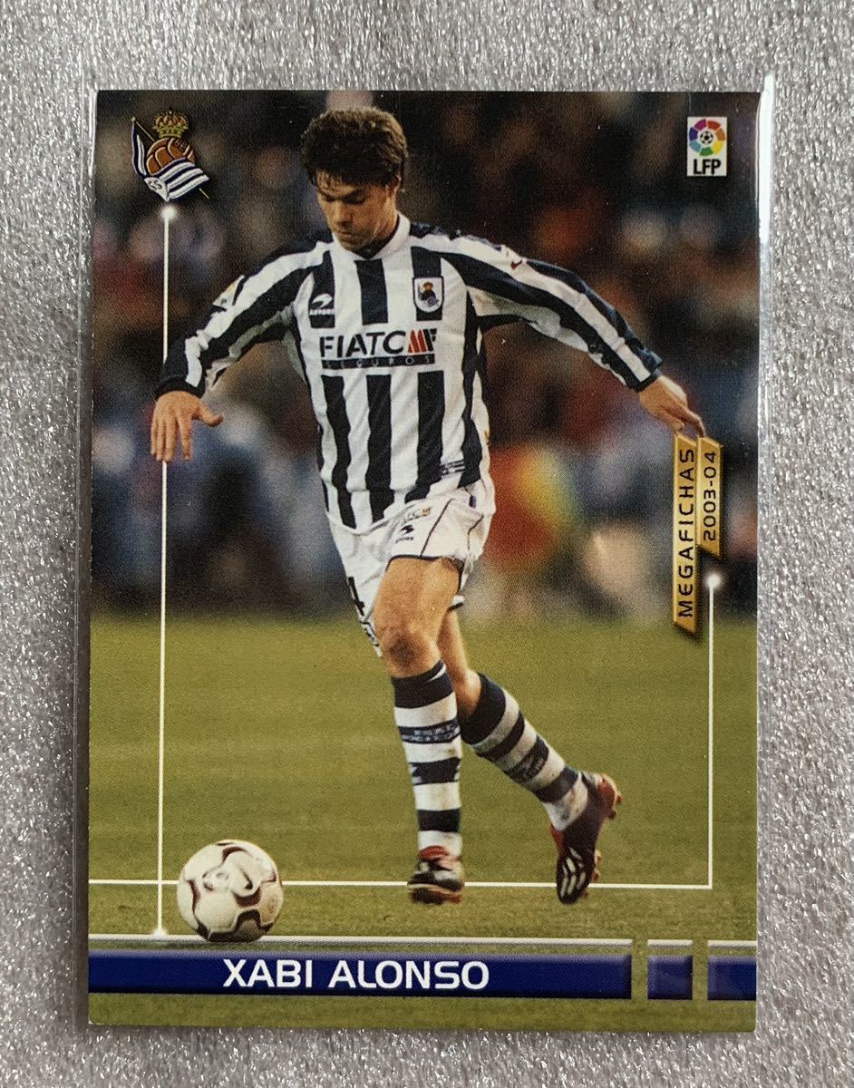 RC Panini Megafichas La Liga 2003 Xabi Alonso ルーキー サッカー