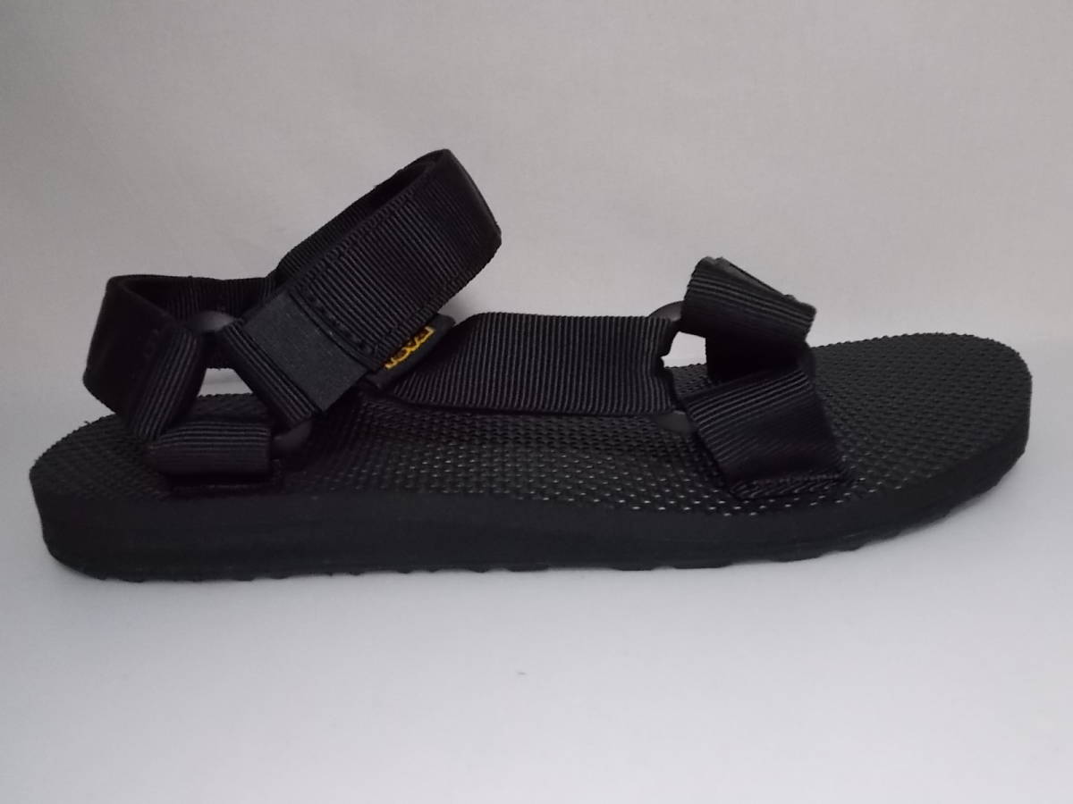 未使用品 Teva サンダル 25㎝ ORIGINAL UNIVERSAL - URBAN BLK ブラック テバの画像1