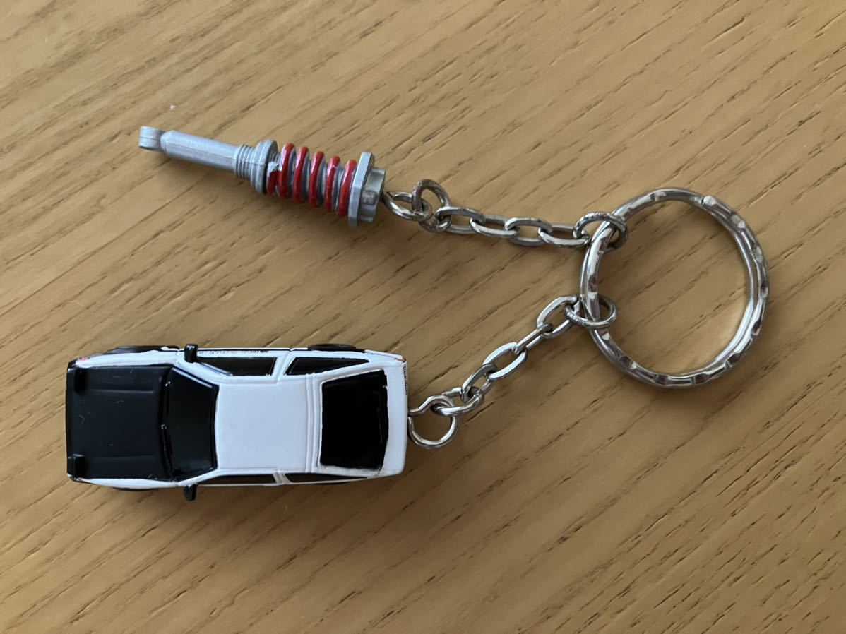 頭文字D 86 トレノ パーツコレクションキーホルダー 藤原とうふ