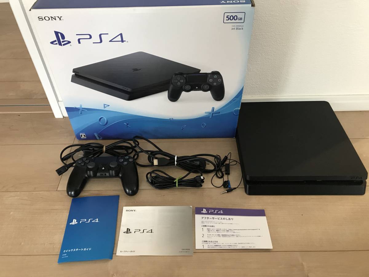 SONY ソニー PS4 PlayStation4 プレイステーション4 CHU-2000A 500GB Jet Black ジェットブラック