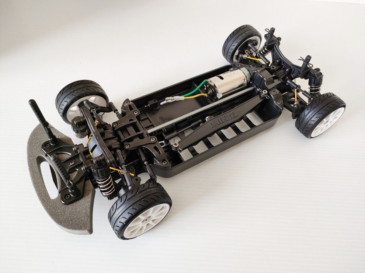 タミヤ TB02 組立済シャーシ オプション多少 540モーター HPI タミヤ TB02 組立済シャーシ オプション多少 540モーター HPI