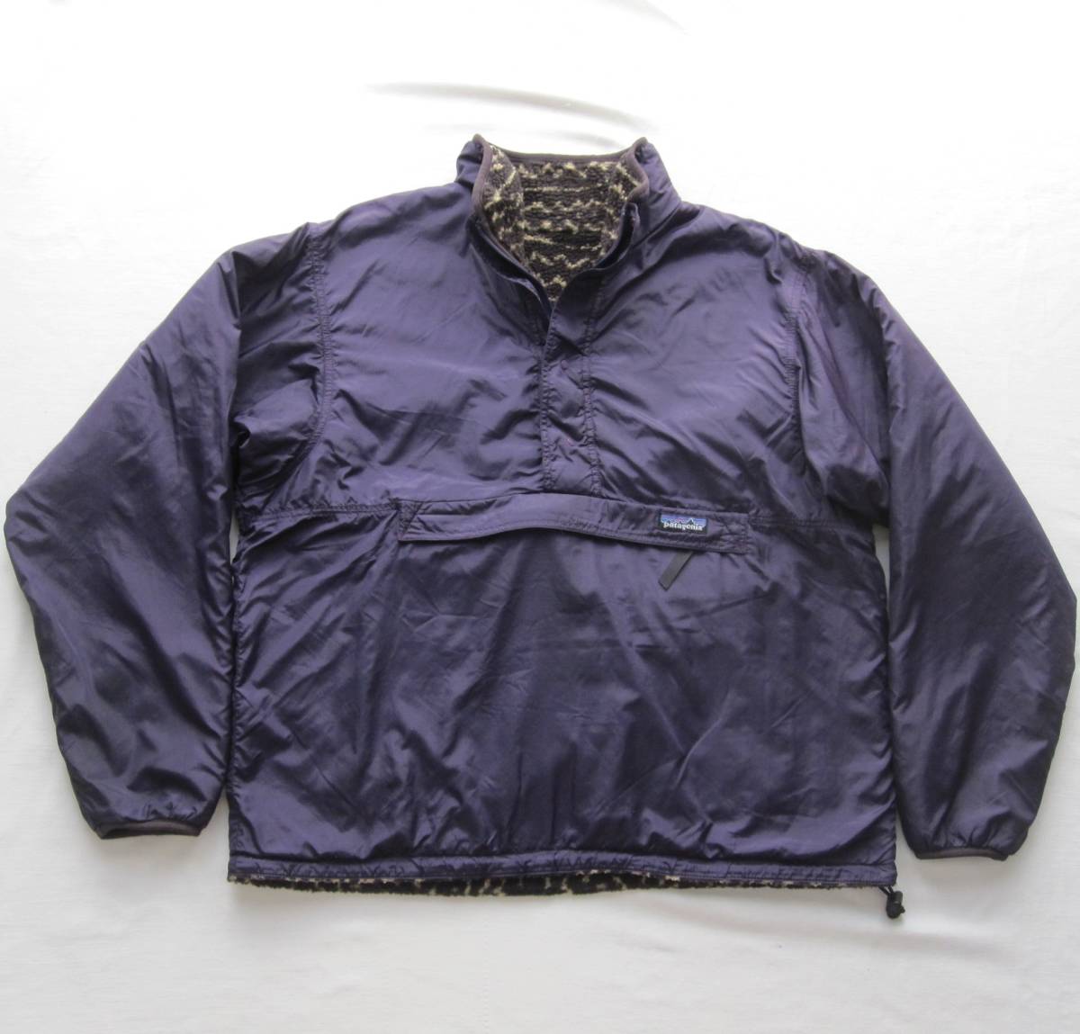 ☆ パタゴニア グリセード（L）コンドル (1995年) / リーガルパープル / Patagonia / 90s / vintage / mars / vintage / リバーシブル_画像2