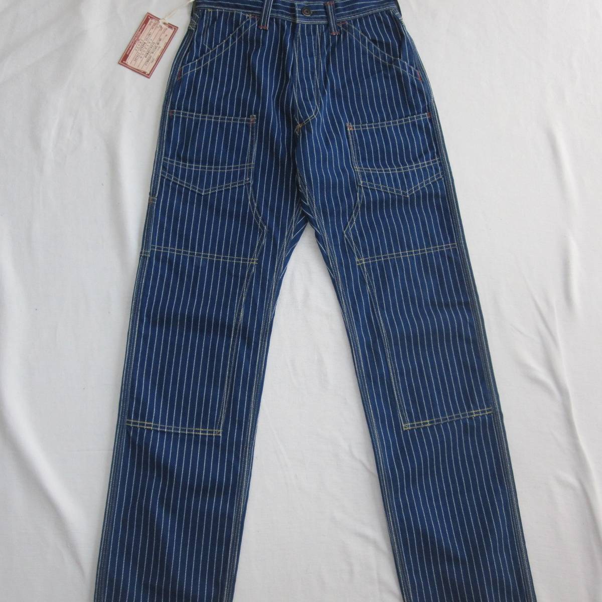 ☆新品 フリーホイーラーズ ワークパンツ (28) DERRICKMAN OVERALLS /インディゴ ウォバッシュ/ freewheelers デリックマン_画像4