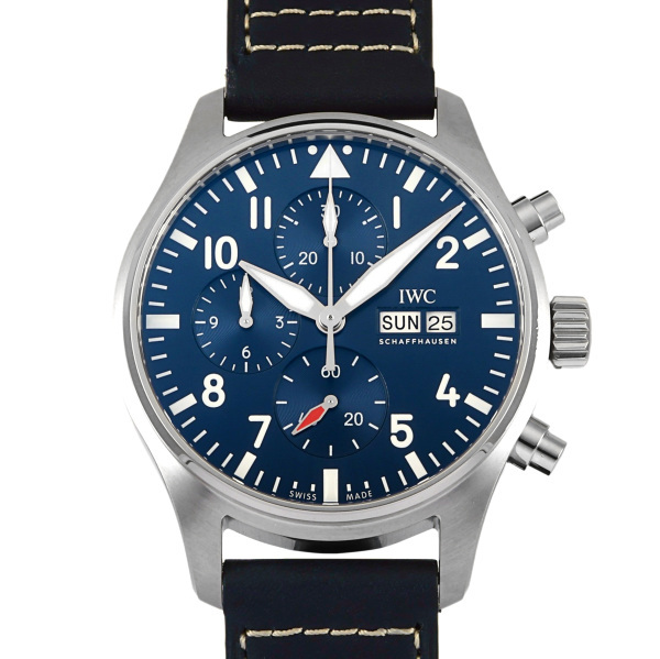 IWC パイロットウォッチ クロノグラフ IW378003 ブルー文字盤 新品 腕時計 メンズ