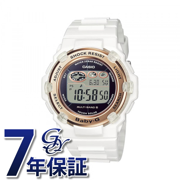 最安値挑戦！ カシオ CASIO ベビージー 電波ソーラー BGR-3003U-7AJF