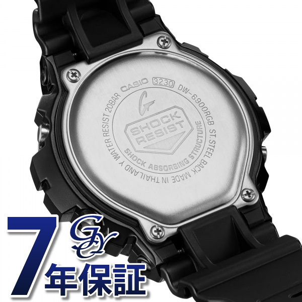 カシオ CASIO Gショック 6900 SERIES DW-6900RGB-1JF 腕時計 メンズ_画像7