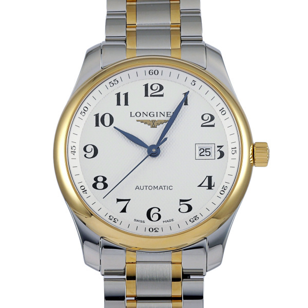 ロンジン LONGINES マスター コレクション L2.793.5.78.7 シルバー文字盤 新品 腕時計 メンズ_画像1