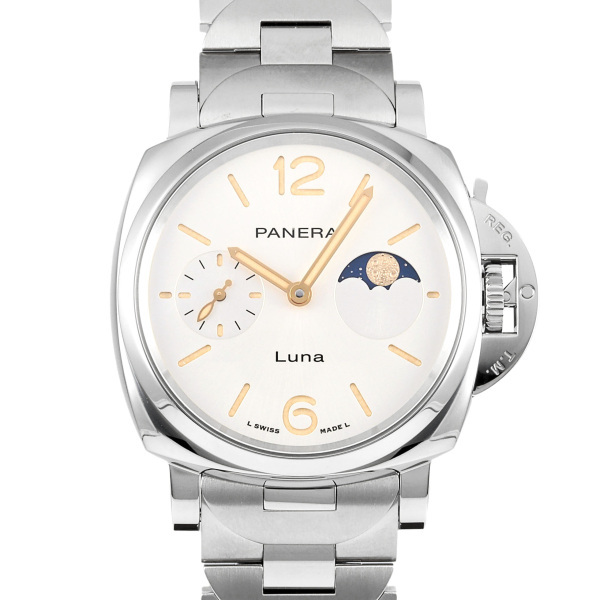  Panerai PANERAIru Minaux ru dual naPAM01301 white face new goods wristwatch men's 