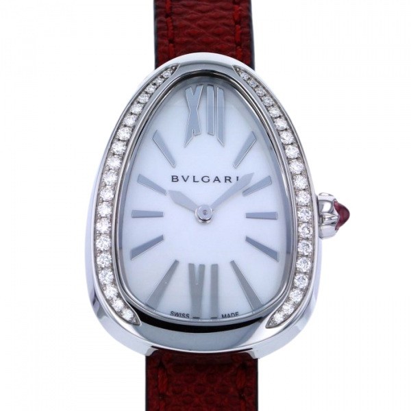 ブルガリ BVLGARI セルペンティ 102920 SP32WSDL ホワイト文字盤 新品 腕時計 レディース