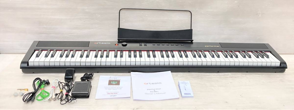 Artesia アルテシア電子ピアノperformer & PA-88H＋ 88鍵盤キーボード