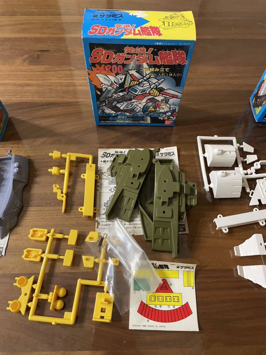 バンダイ 発進! SDガンダム艦隊 ④レウルーラ 激レア 希少 当時物 発進 SDガンダム 艦隊 サラミス ザンジバル