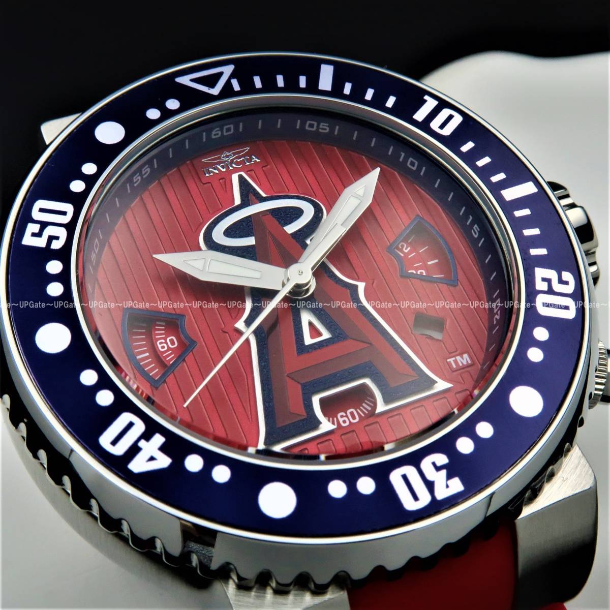 爆買い! MLB公式コラボ☆ロサンゼルス・エンゼルス INVICTA MLB 42376