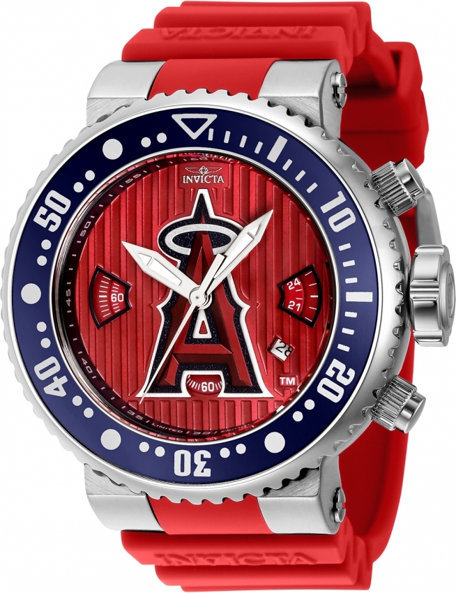爆買い! MLB公式コラボ☆ロサンゼルス・エンゼルス INVICTA MLB 42376