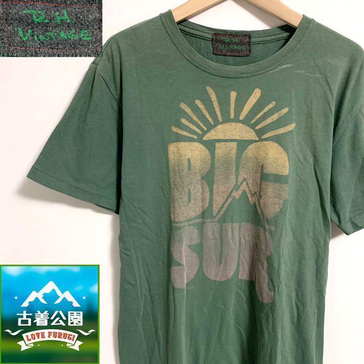 ☆サイズS ~M位☆R.H.vintage☆半袖プリントTシャツ カットソー