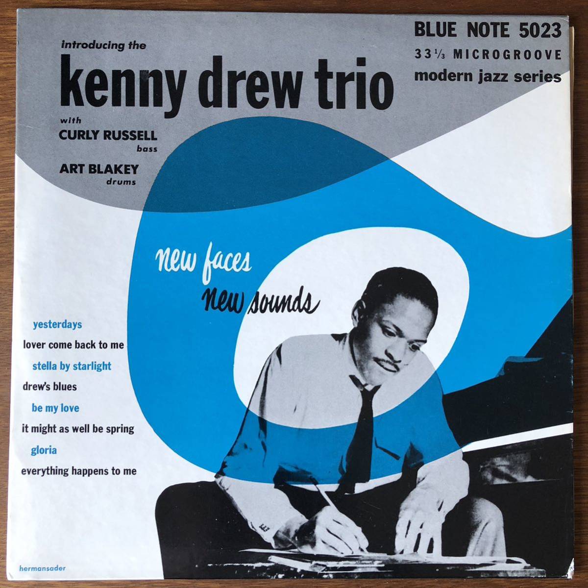 【10inch UA盤】KENNY DREW TRIO / Curly Russell, Art Blakey_画像1