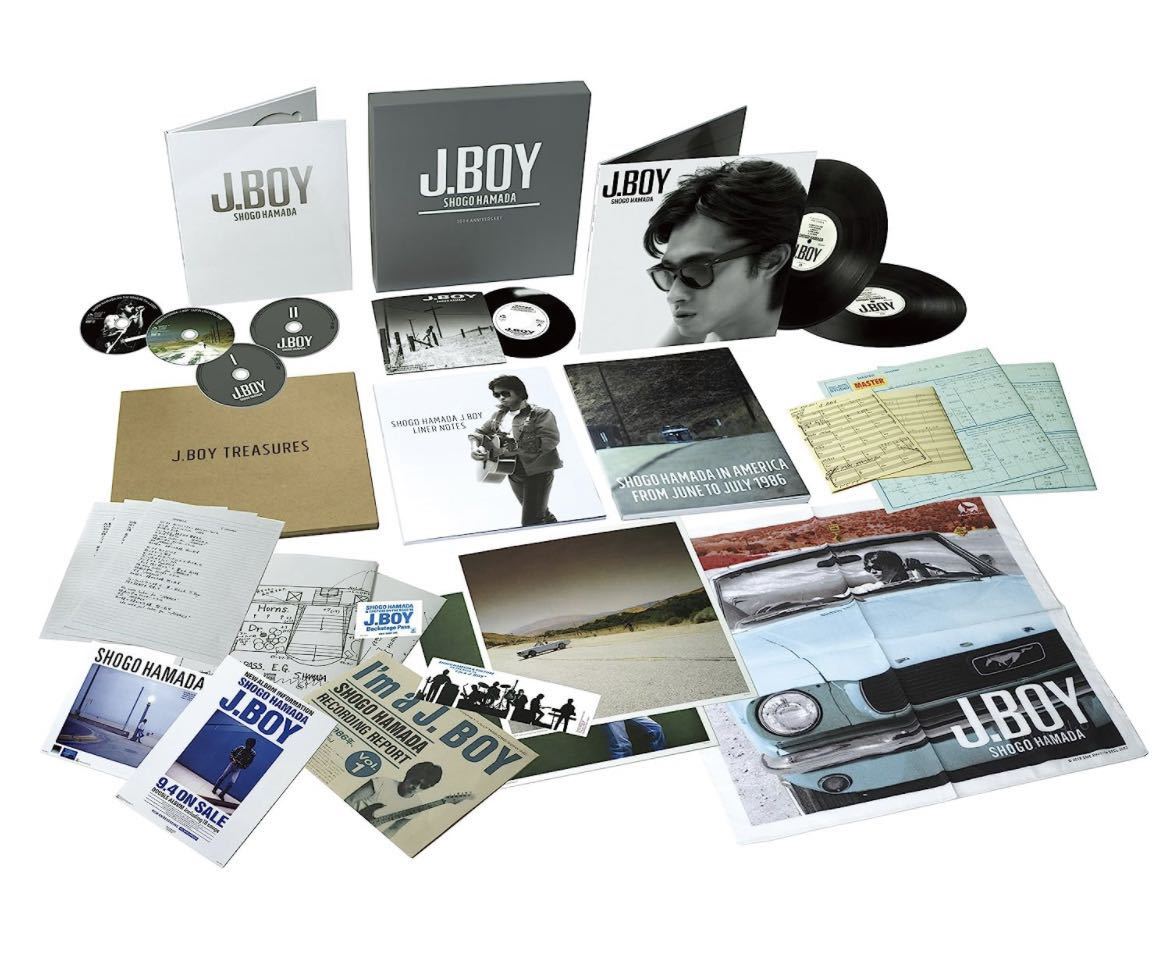 新品完全生産限定盤！浜田省吾[J.BOY 30th Anniversary Box (2CD+2