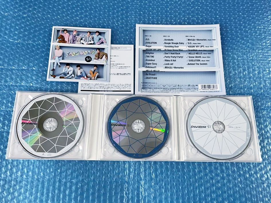 初回盤A(2CD+Blu-ray)！Snow Man [Snow Mania S1] スノーマンすく 