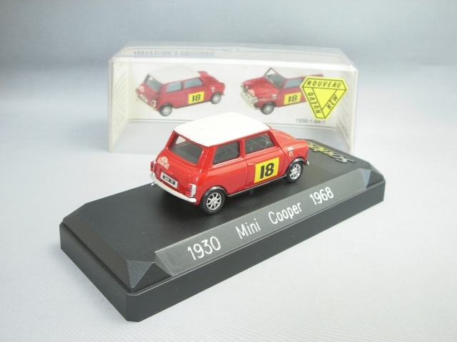 SOLIDO 1/43 MINI COOPER 1968 RALLY #18　ミニクーパー ラリー【撮影使用品】1990年代発売モデル_画像8