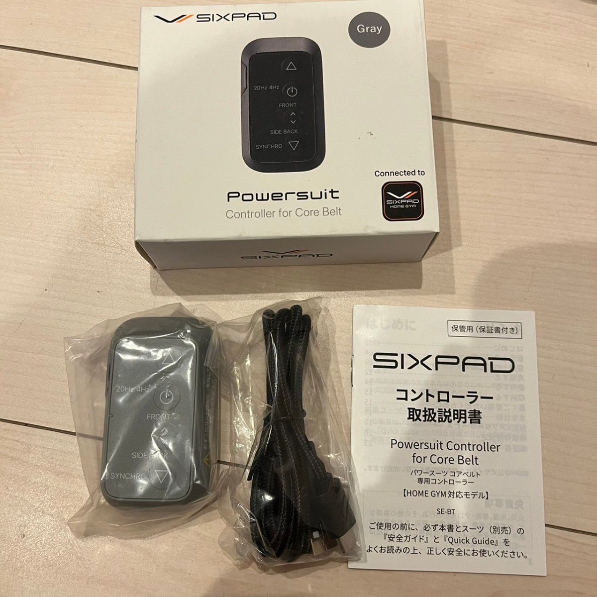 新品 未使用 パワースーツ コアベルト Mサイズ  シックスパッド