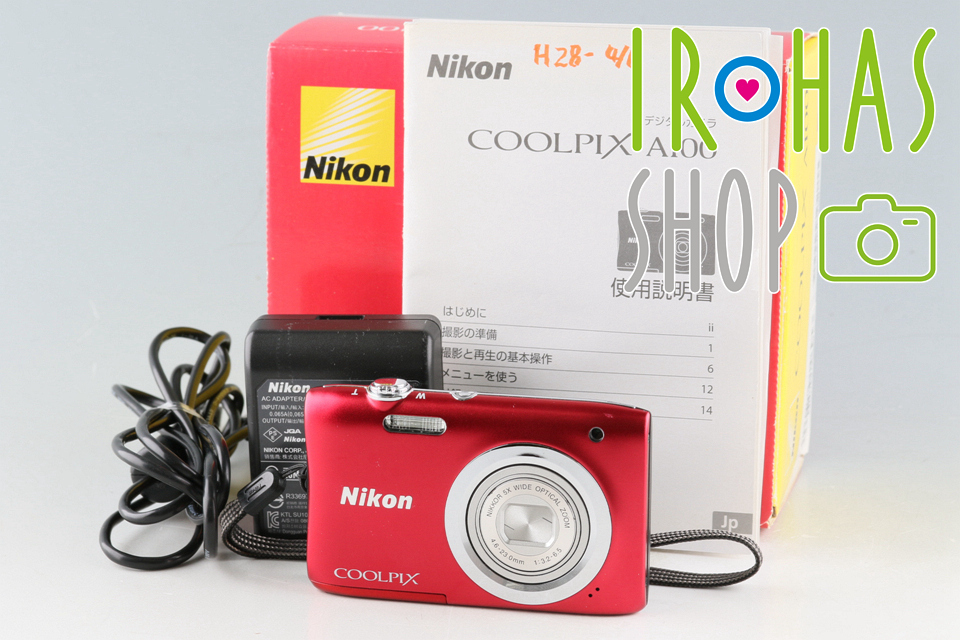 全品送料0円 Nikon Coolpix A100 Digital Camera With Box #47984L4