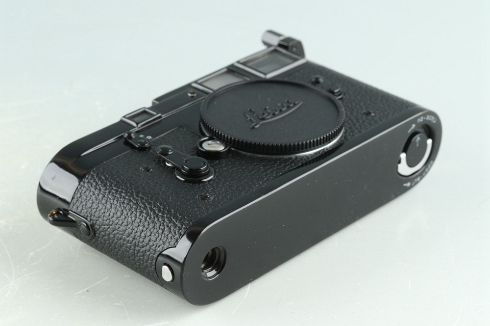 Leica Leitz M3 Repainted Black 35mm Rangefinder Film Camera #36678T_画像8
