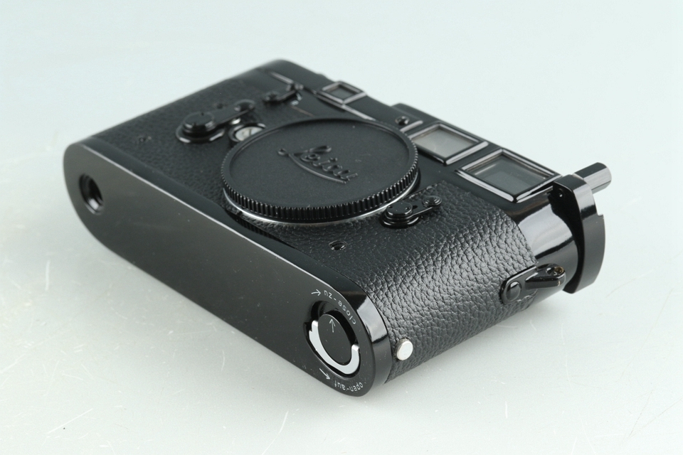 Leica Leitz M3 Repainted Black 35mm Rangefinder Film Camera #36678T_画像9