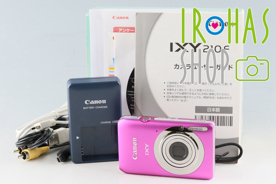 メーカー再生品】 Digital 210F IXY Canon Camera #48220L3 Box With