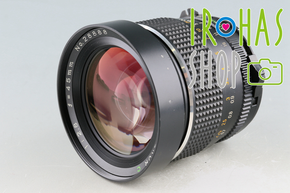 品質検査済 45mm C Mamiya-Sekor F/2.8 #48327K 645 Mamiya for Lens 大判、中判カメラ用