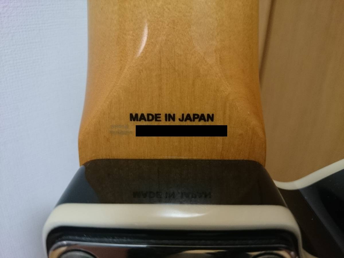 Fender Japan TL62B-22 ピックガード付き フェンダー カスタム テレキャスター Custom Telecaster バンビーナ キャスター 布袋寅泰 BOOWY_画像9