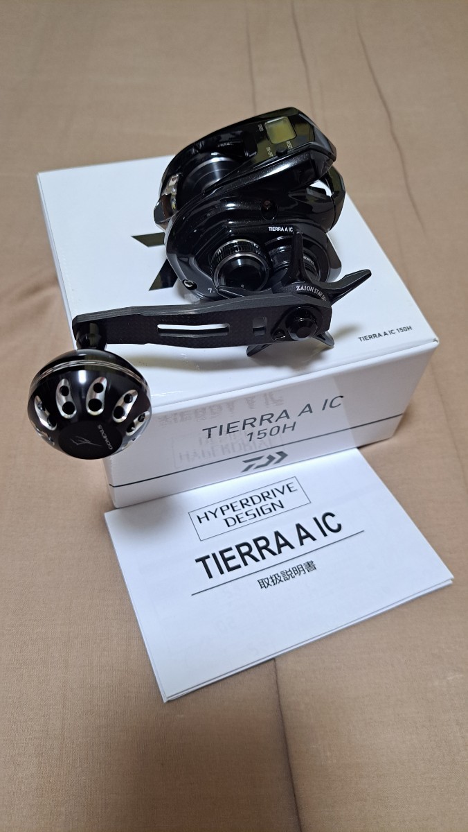 DAIWA ダイワ カウンターリール ティエラA IC150H ゴメクサスハンドル