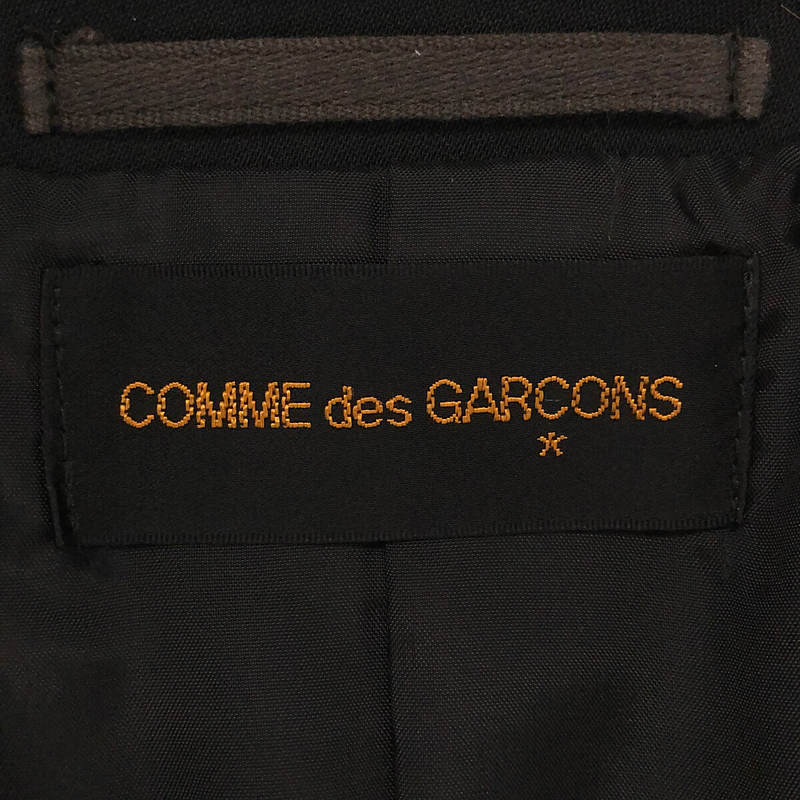 【美品】 COMME des GARCONS / コムデギャルソン | AD1992 | 90s～ Lilith / リリス 変形 バルマカーン ロングコート_画像6