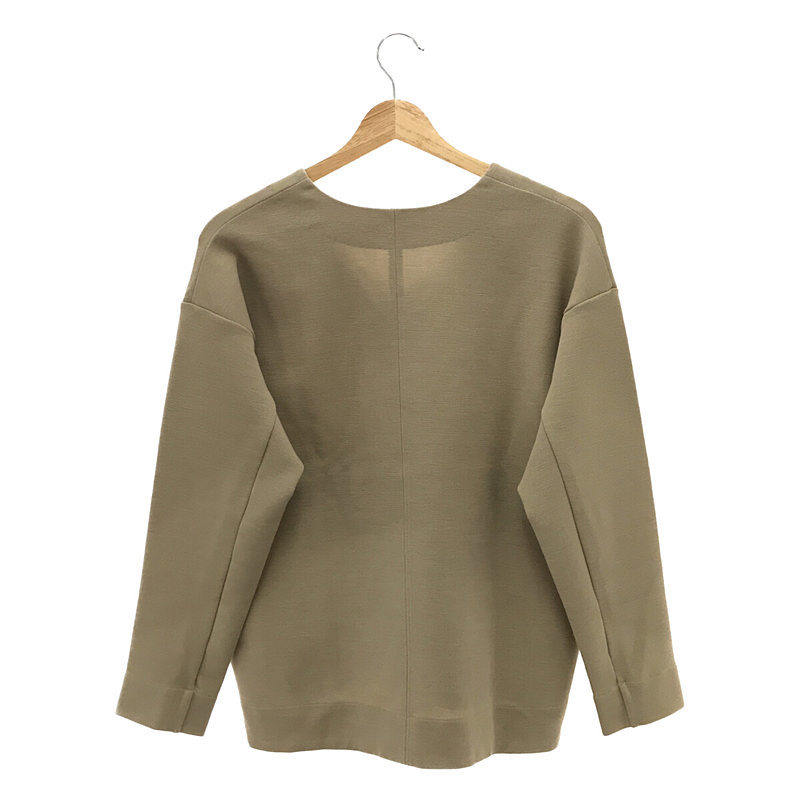 MICA&DEAL / mica and ti-ru| V neck pull over | 36 | beige | lady's 