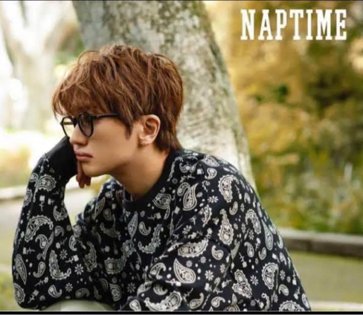 極美品　naptime ペイズリー　スウェット　M NISSY AAA