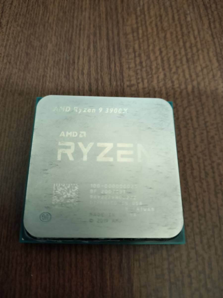 Ryzen9 3900x CPUのみ 動作確認済み 3.8GHz 12コア24スレッド