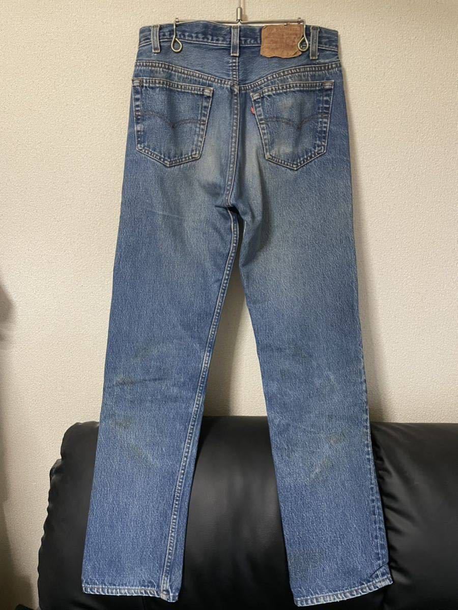 良色落ち90s USA製 Levi's 501 デニムパンツ W31ビンテージ リーバイス