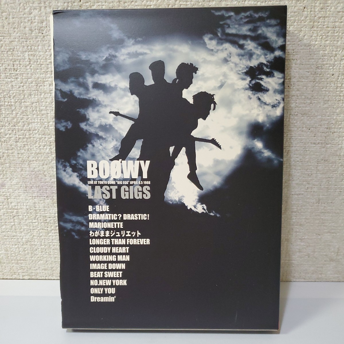 □セル版DVD□BOOWY/LAST GIGS□LIVE AT TOKYO DOME□APRIL4,5 1988