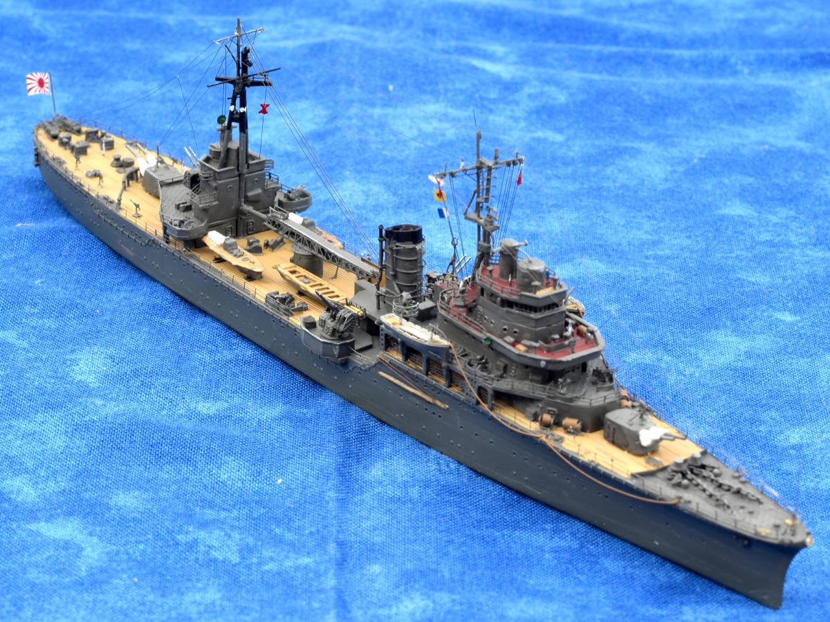 雅工房製1/700練習巡洋艦「鹿島」昭和19年（二種類のうち一隻）_画像10