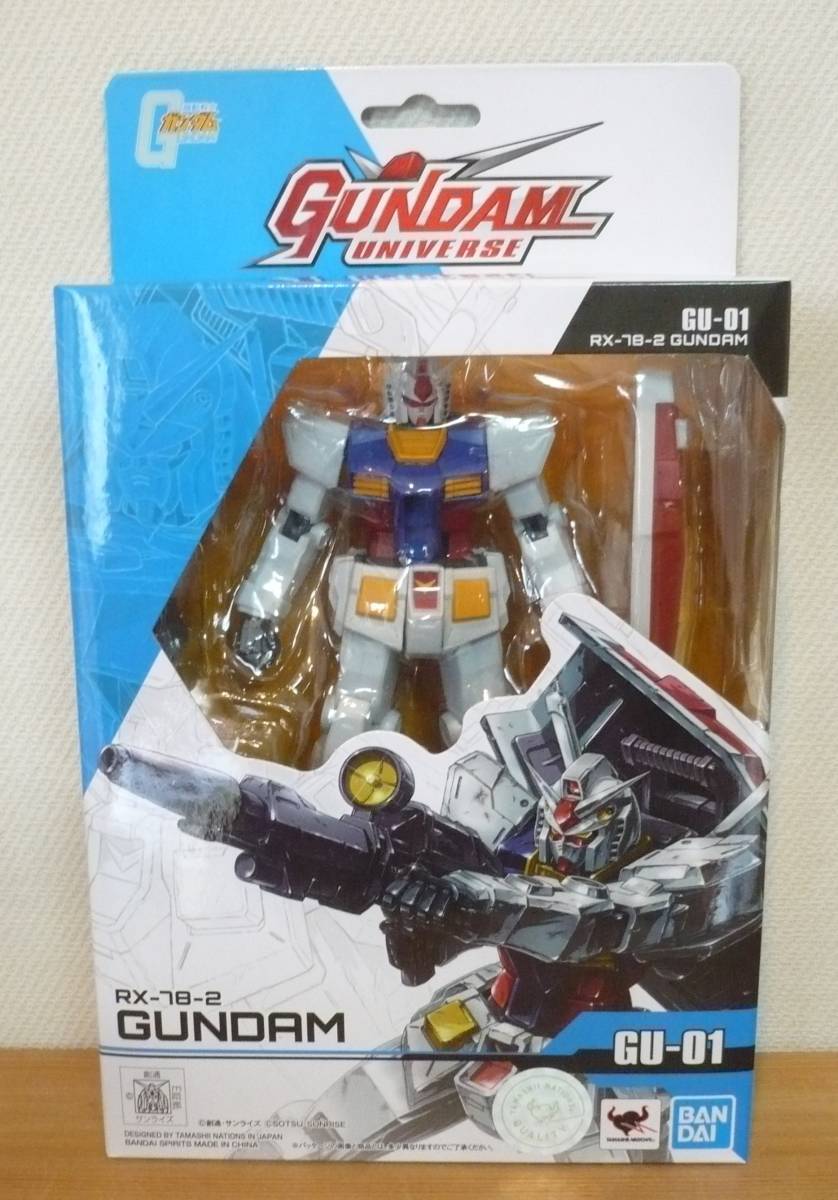 GUNDAM UNIVERSE 「機動戦士ガンダム」 RX-78-2 GUNDAM　ガンダムユニバース　初回特典付き_画像1