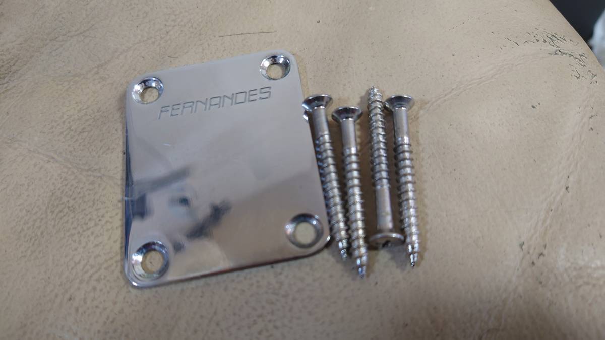  Fernandes base Fernandes neck plate screw attaching #B2