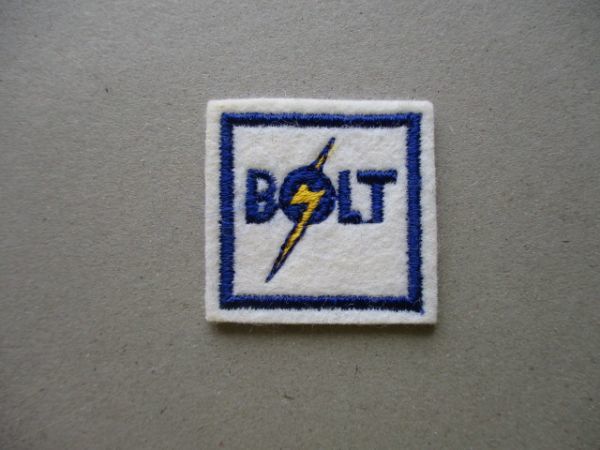 80s ライトニングボルトLIGHTNING BOLTサーフィンSURFビンテージ刺繍ワッペン/サーフィンsurfingサーフSK8ハワイ海HAWAIIパッチPATCH V194_画像1