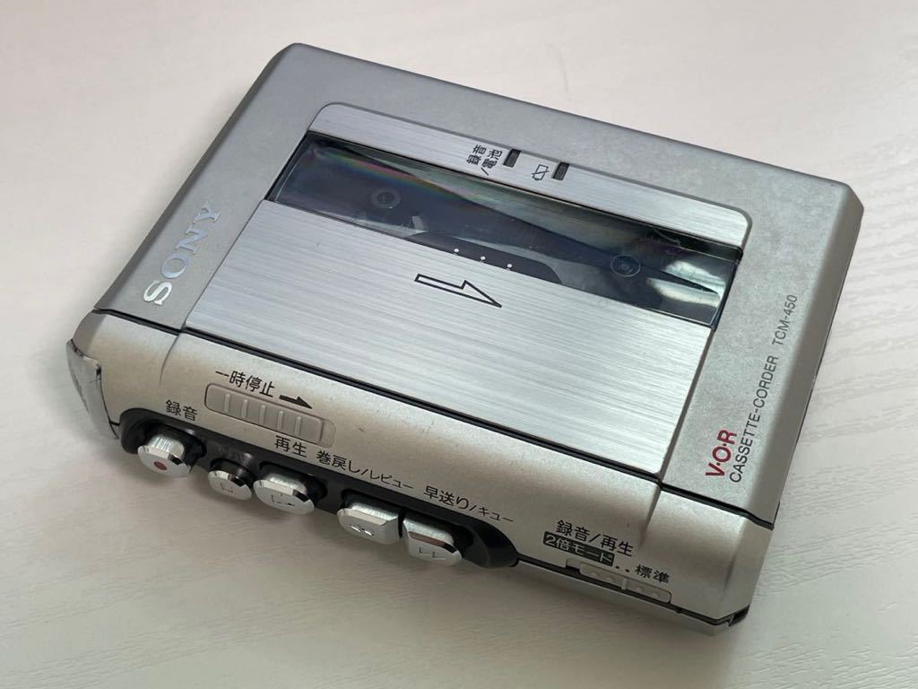 完動美品☆SONY カセットレコーダー TCM-450 本体のみ JChere雅虎拍卖代购