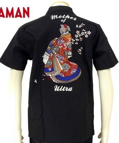 【本物保証】 ウルトラマン×花旅楽団/ウルトラの母/刺繍/ボーリングシャツ/黒/XL/ulss-001/テンストライク/円谷/スカジャン XLサイズ以上 【本物保証】 ウルトラマン×花旅楽団/ウルトラの母/刺繍/ボーリングシャツ/黒/XL/ulss-001/テンストライク/円谷/スカジャン XLサイズ以上