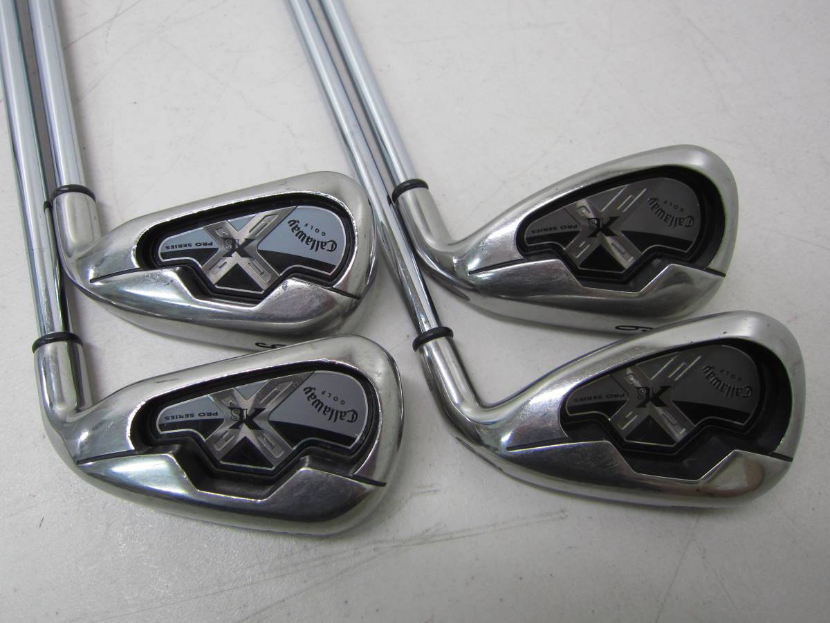 Callaway X18 PROシリーズ アイアン #5 #6 #8 #9 〈4本セット